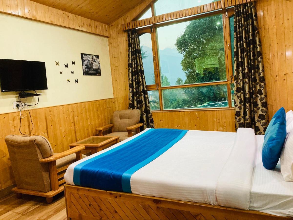 Woods Villa- A Luxury Mountains View Cottages Manāli Exteriér fotografie